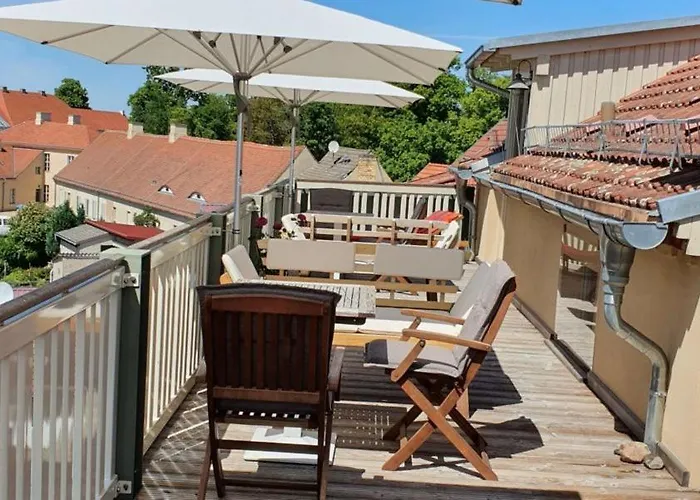 Loggiahaus Am Schloss, 5 Ferienwohnungen, Teils Mit Schloss- Und Seeblick Appartement Rheinsberg